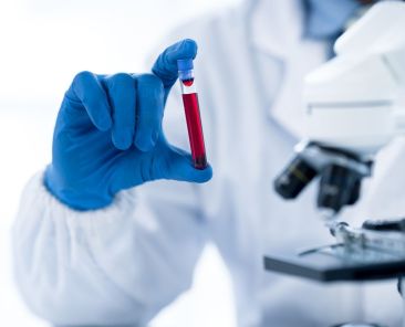 amostra de sangue para identificar infeções