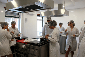 A cozinha laboratorial do ESTeSC