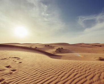 poeiras do deserto na Europa
